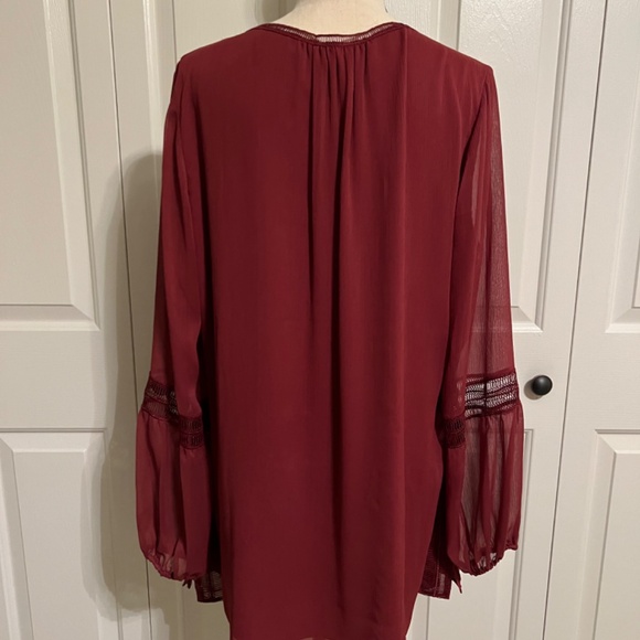 WHBM TUNIC BLOUSE - Picture 3 of 7